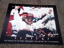 Dale Earnhardt Sr. SIGNED  8 X 10 Photo with COA Nascar Legend