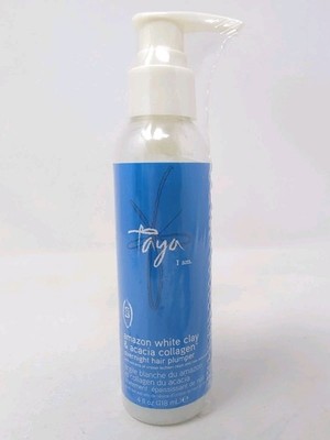 Taya I Am Amazon White Clay & Acacia Collagen Overnight Hair Plumper 4oz SEALED 