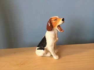Vintage Royal Doulton bone China Beagle Hound Dog figurine model number HN1099