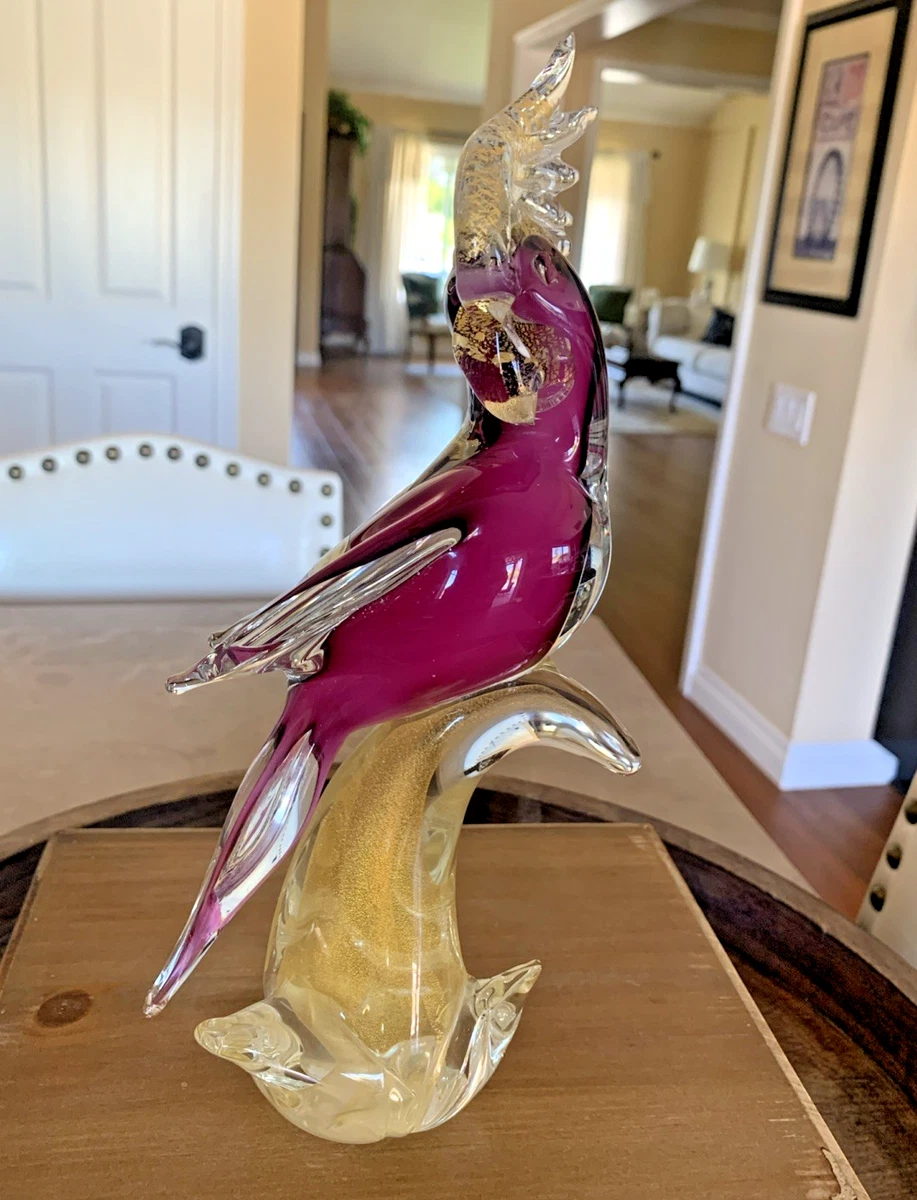 Murano Glass Cockatoo for sale | eBay