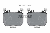 [Su] Textar Bremsbelagsatz, Scheibenbremse 2647602 FüR MERCEDES-BENZ