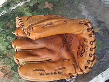 Left Handed Dick Groat Made In USA Baseball Glove Rawlings LG 30 Vint Excellent