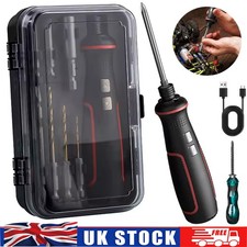 Electric Precision Screwdriver Set USB Rechargeable Repair Tool Kit Hardness Bit