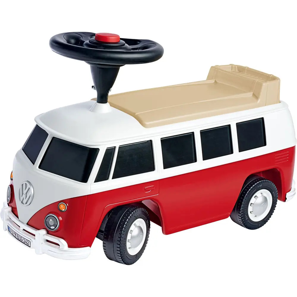 Big Laufwagen Volkswagen Van Fahrzeug für Kinder + Sound - Image 2