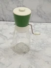 Vintage Federal Housewares Nut & Spice Grinder Chopper Green W-Lid