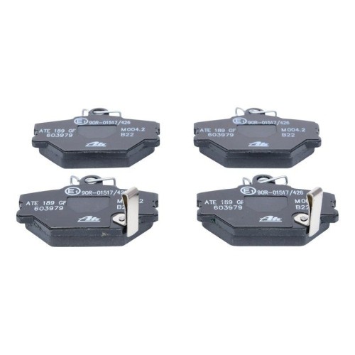 Stop aux sifflements avec les plaquettes de frein ATE 13-0460-3979-2 pour Smart
