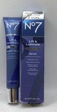 No7 Lift  Luminate Triple Action Face Serum 50ml/1.69oz "OPEN BOX"