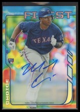 2014 Finest #RA-MC Michael Choice Baseball Texas Rangers