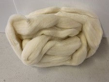 MOHAIR Roving Top. Young Adult Mohair, Spinning Wool 4 oz, Natural Mohair