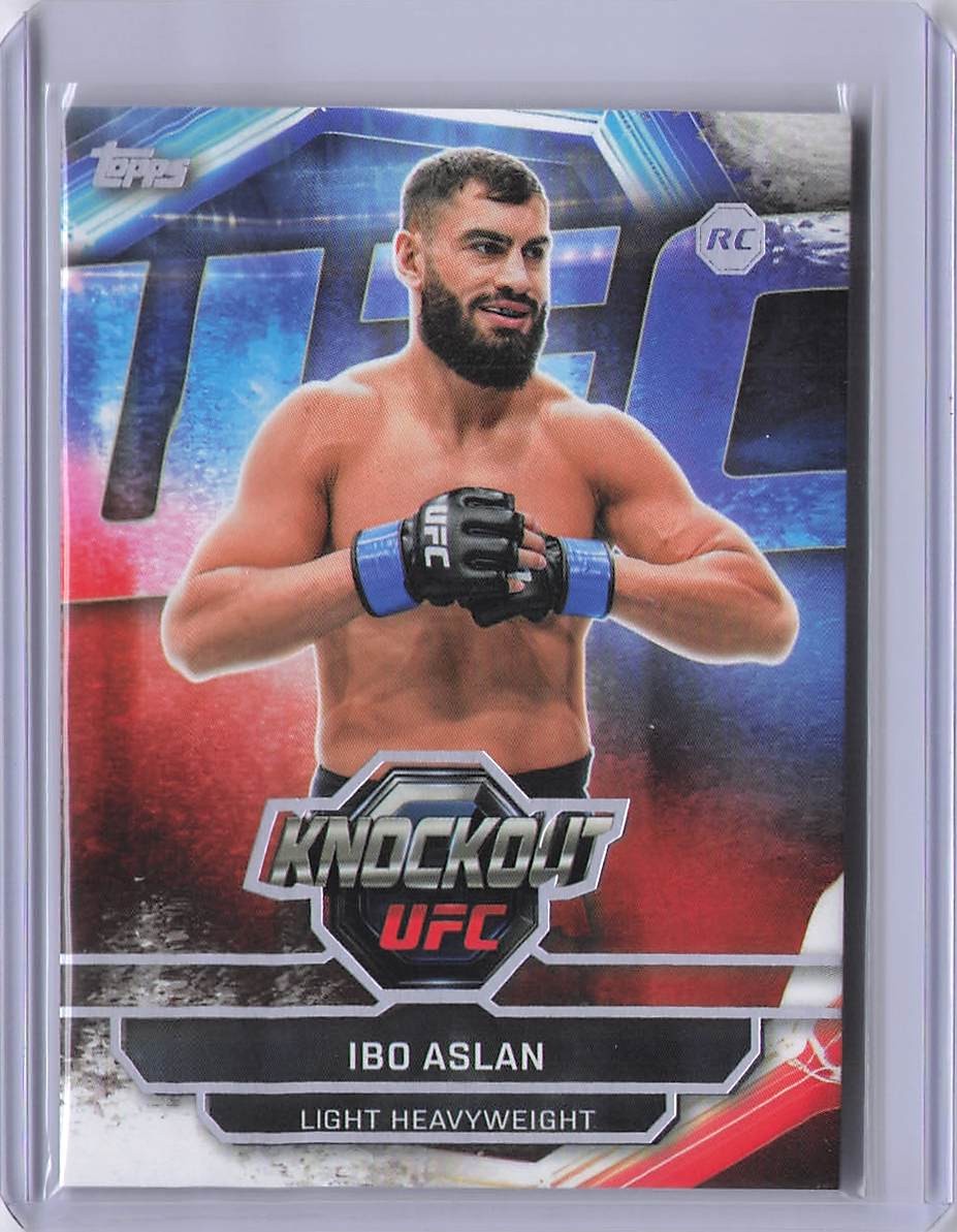 2026 Topps Knockout UFC #77 Ibo Aslan