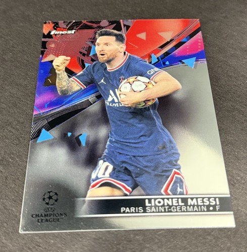 2021-22 Topps Finest UEFA Champions League #1 Lionel Messi 🇦🇷