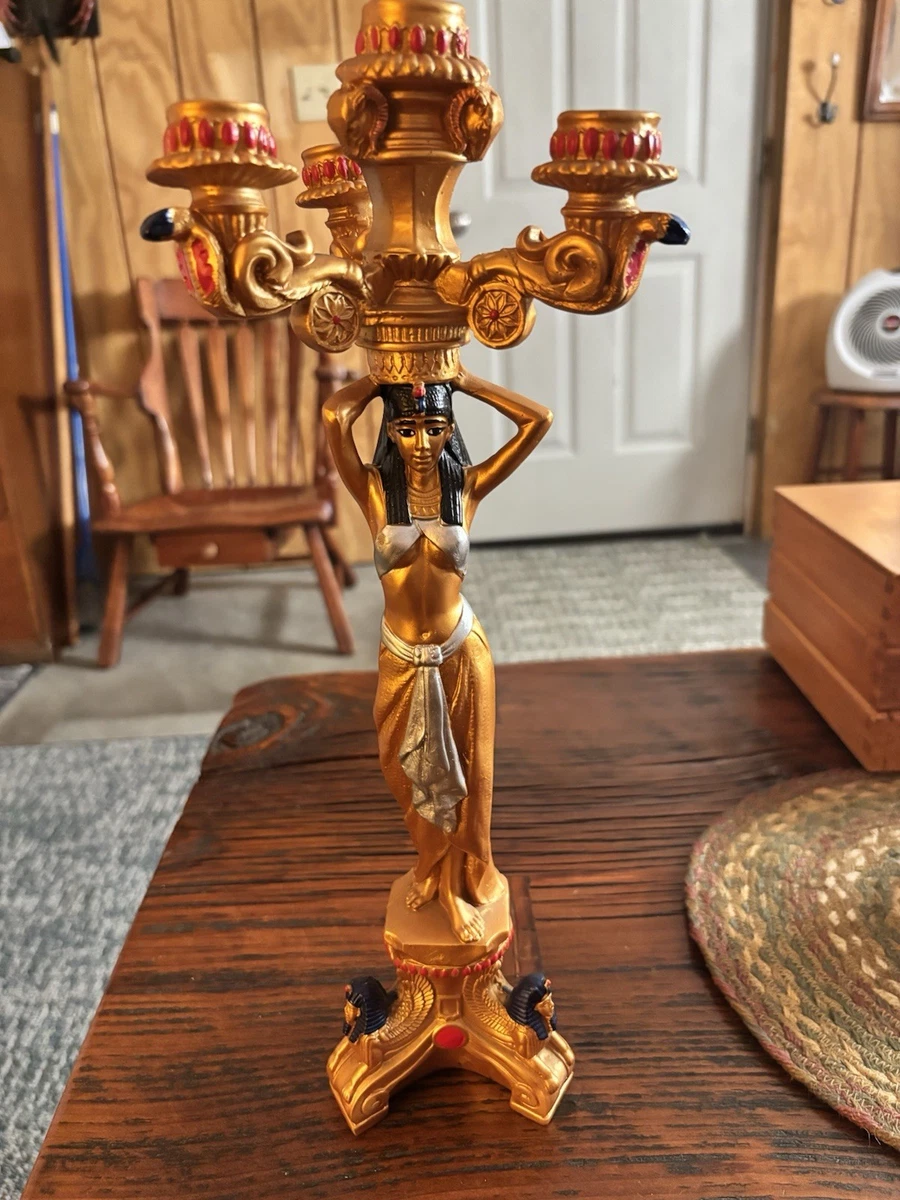 Egyptian Candle Holder Indiana Collectible Candles & Holders for