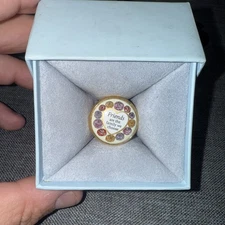 Halcyon Days Enamels; Neiman Marcus; 'Sister and Friend' Themed Trinket Box