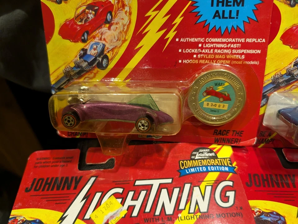 Vintage JOHNNY LIGHTNING 1995 Commemorative LIMITED EDITION NIP Lot Of 17 Cars - Image 2 of 4