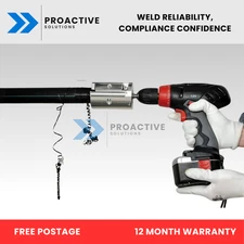 HDPE Pipe Scraper 20–63mm | Electrofusion Weld Prep Tool | Gas Water Plumbing