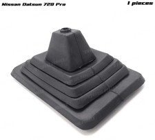 Cubierta de palanca de cambios 1978-1985 goma negra para camioneta Nissan Datsun 720
