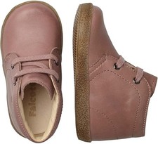 Falcotto by Naturino Girl Dusty Pink Leather Lace up Shoes Size EU 23 BNIB