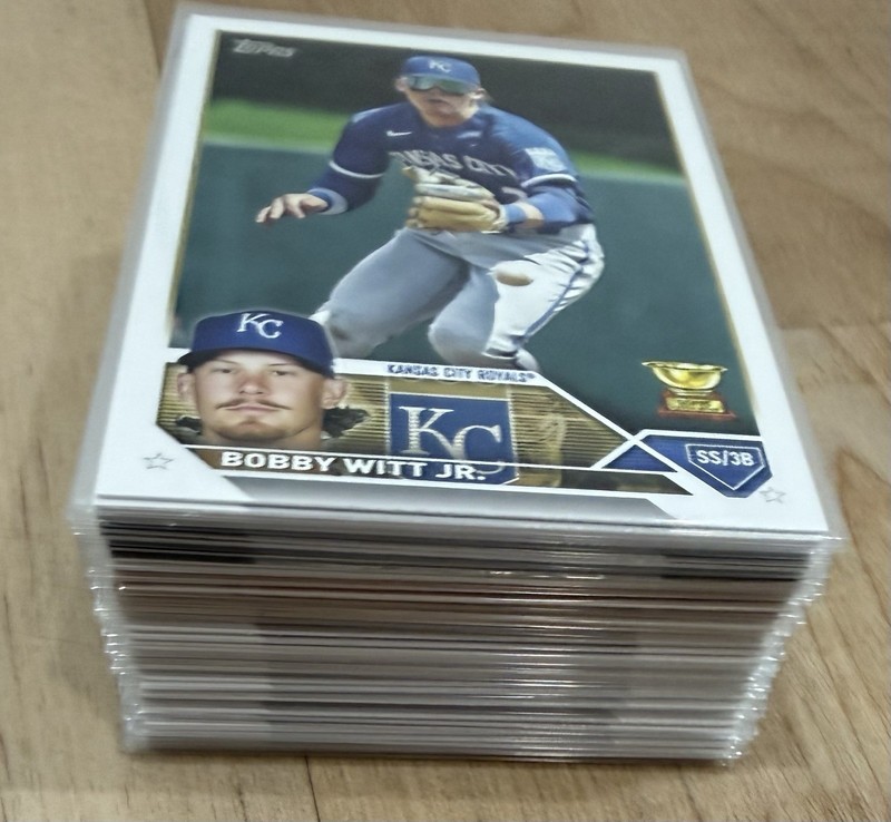 2023 topps baseball card Huge lot Rc Adley Corbin Bobby Stars, rookies