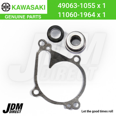 NEW 2002-2026 OEM KAWASAKI WATER PUMP SEAL GASKET BRUTE FORCE PRAIRIE KFX700