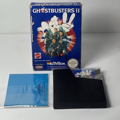 Ghostbusters II Nintendo NES Boxed PAL CIB With Manual & Cart Case 90 s Game
