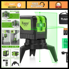 Laser Level Tool with 2 Plumb Dots & Cross Li...