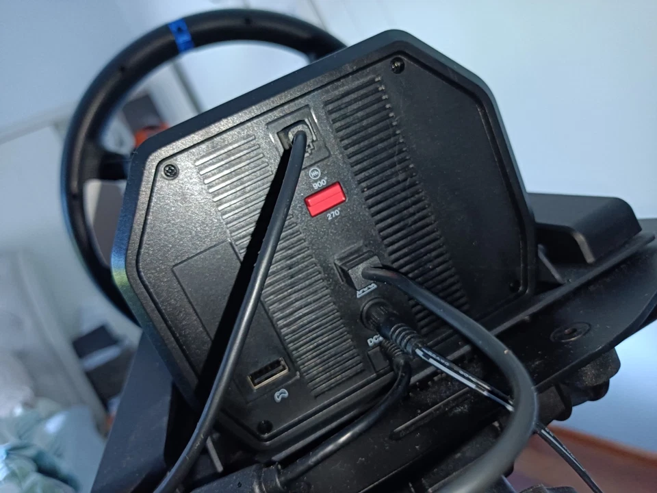 PXN V99 PC Steering Wheel Real Feedback With Pedals, Gear Stick & Nylon Stand. - image 4 of 4