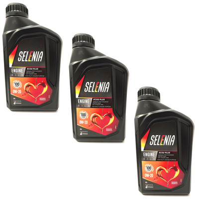 Selenia ECO2 Plus 0W-20 Motoröl Öl 3L Stellantis FPW 9.55535/01  PSA B71 2010