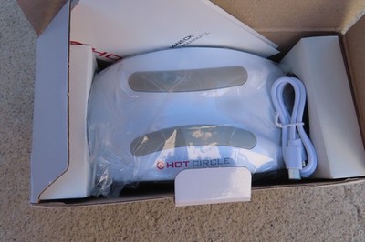 Hot Circle Alpha Neck - Heat IR Massage Neck Pain Relief Management Travel