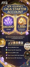   AFK Journey MEGA Starter-Account   200K+ Ge...