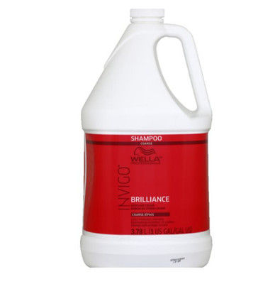 Wella INVIGO Brilliance Color Protection Shampoo for Coarse Hair 1 Gallon