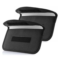 ONEVER 2 Pack Faraday Bags for Car Keys and Cell Phone, Signal Blocking Key P...