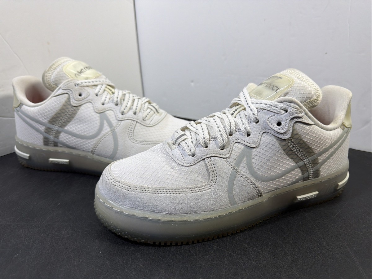 Nike Air Force 1 React QS White Ice Men's Size 7.5/Women's Size 9
