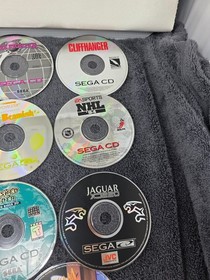 Lot of 13 Sega CD Games Disc Only Tested Power Rangers Jurassic Park
