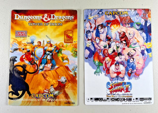 CPS2 Laminated Reproduction Replacement Labels Stickers Capcom System 2