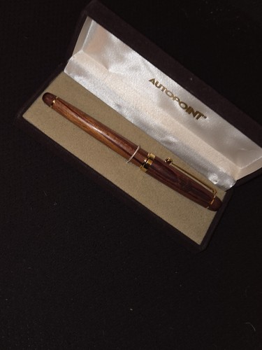 Autopoint Vintage Wood Style Pen - Picture 1 of 6