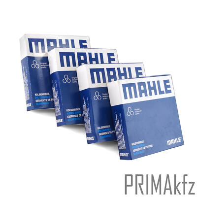 4x MAHLE Kolbenringsatz für Opel Astra F G Kadett E Vectra A B Zyl.Bohr.:79 mm