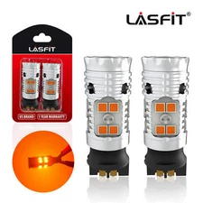 Lasfit PWY24W PW24W LED Front Turn Signal Lights Blinker Amber Canbus Error Free