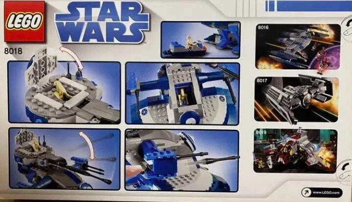 LEGO Star Wars Armored Assault Tank AAT 8018 In 2009 New Retired