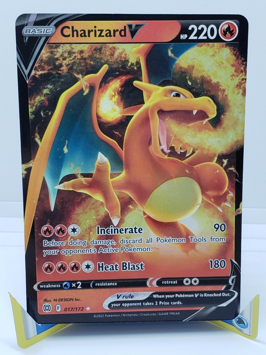 Pokémon TCG Charizard V Sword & Shield: Brilliant Stars 017/172