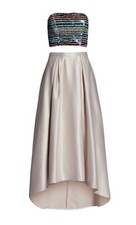 Sequin Hearts Evening Gown 2 Piece Formal Prom Dress Sizes 9 NWT