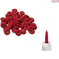 Durable Waterproof Caulk Tube Nozzle Caps - Easy Apply  Reusable 50 Count