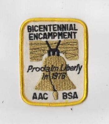 Bicentennail Encampment Proclaim Liberty In 1976 AAC BSA YEL Bdr. [AR-3234]