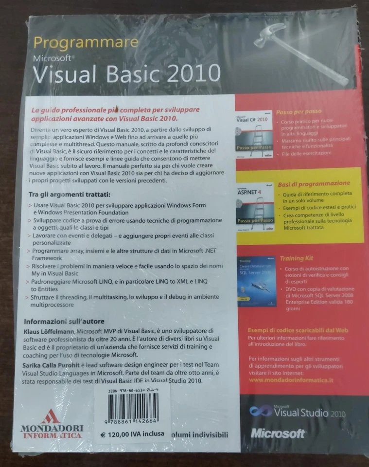 Programmare Microsoft Visual Basic 2010 - 9788861142664 - Immagine 3 di 3