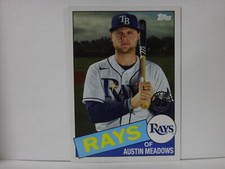2020 Topps Update 1985 Baseball 35th Anniversary #85TB-48 Austin Meadows Tampa B