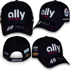 Alex Bowman 2023 Checkered Flag Sports #48 Ally Uniform Hat FREE SHIP
