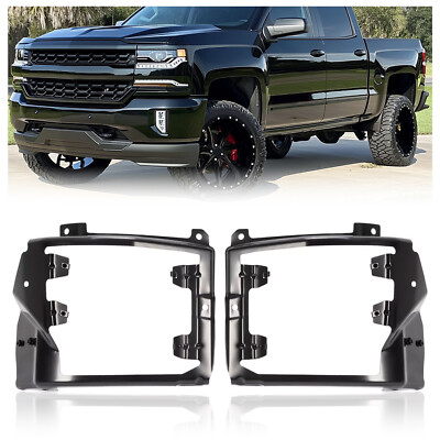 Bumper Bracket For 2016 2017 2018 Chevrolet Silverado 1500 Set of 2 Front Outer