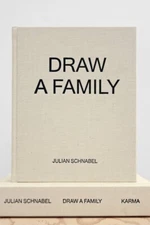 DRAW A FAMILY By Julian Schnabel - Hardcover - Like New Out of print