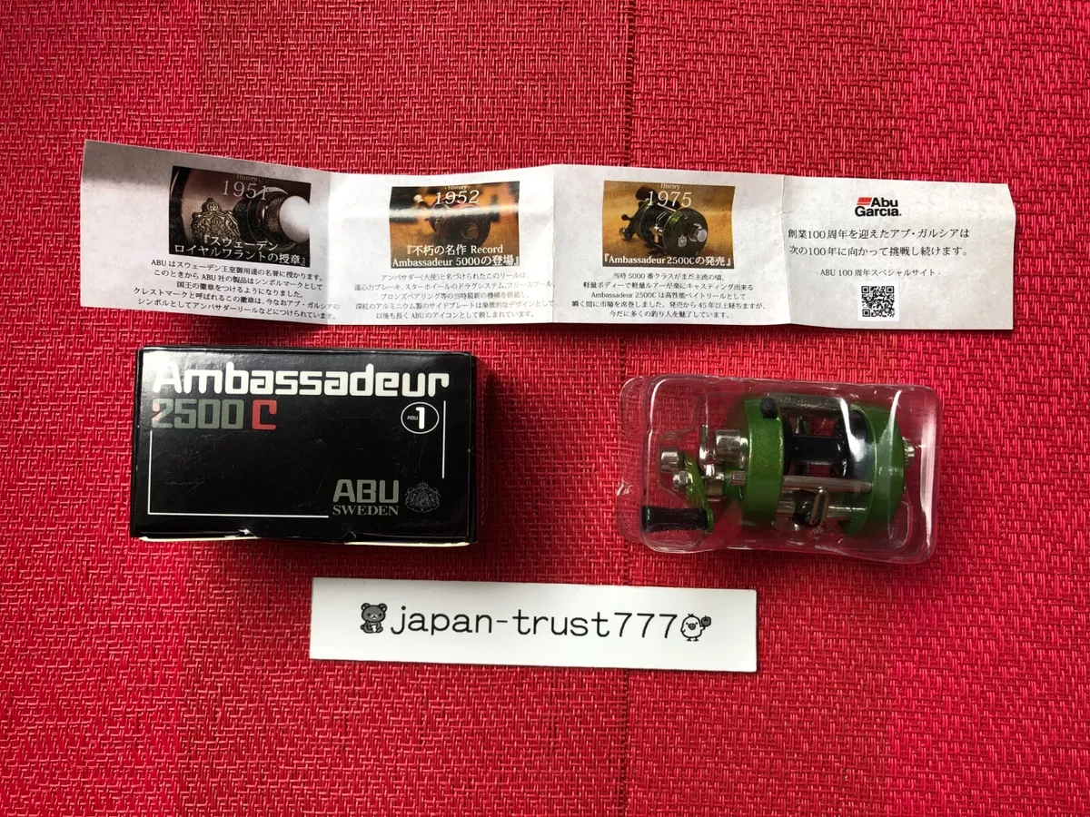 ABU Garcia Ambassadeur 2500C 100th Anniversary Limited Miniature