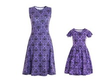 New Haunted Mansion Halloween costume skater dress child Women xs -XL