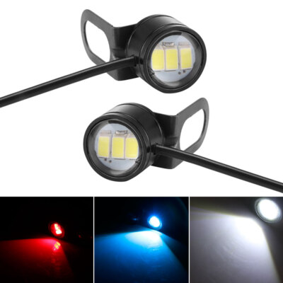 2PCS Motorcycle Lights Waterproof LED Head Light Fog Driving Light Accessories